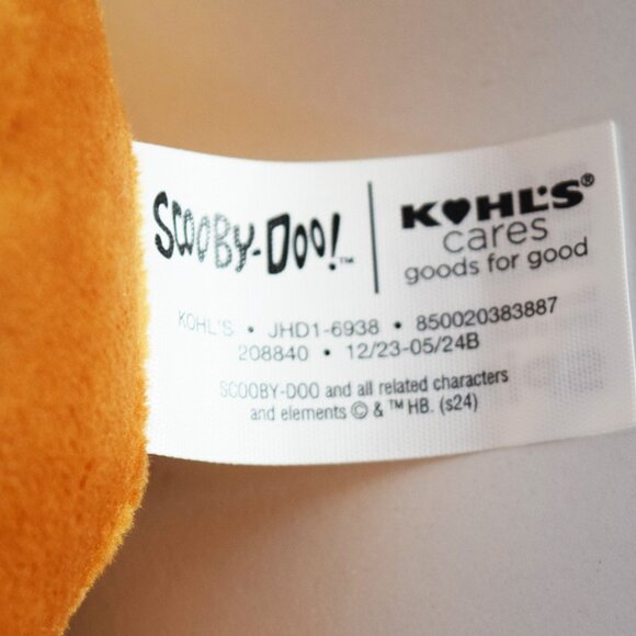 Kohl's Cares Scooby-Doo Plush Puppy Dog 9" - Picture 6 of 8